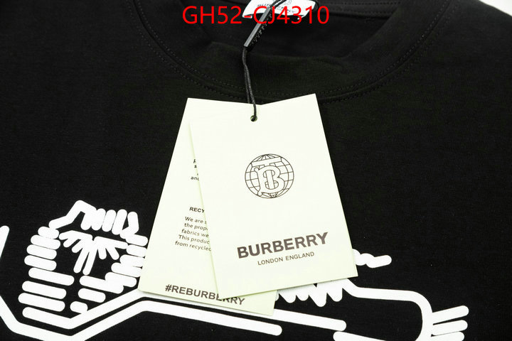 Clothing-Burberry replica shop ID: CJ4310 $: 52USD