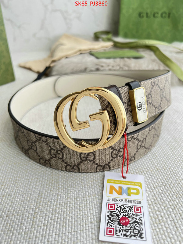 Belts-Gucci replica 2024 perfect luxury ID: PJ3860 $: 65USD