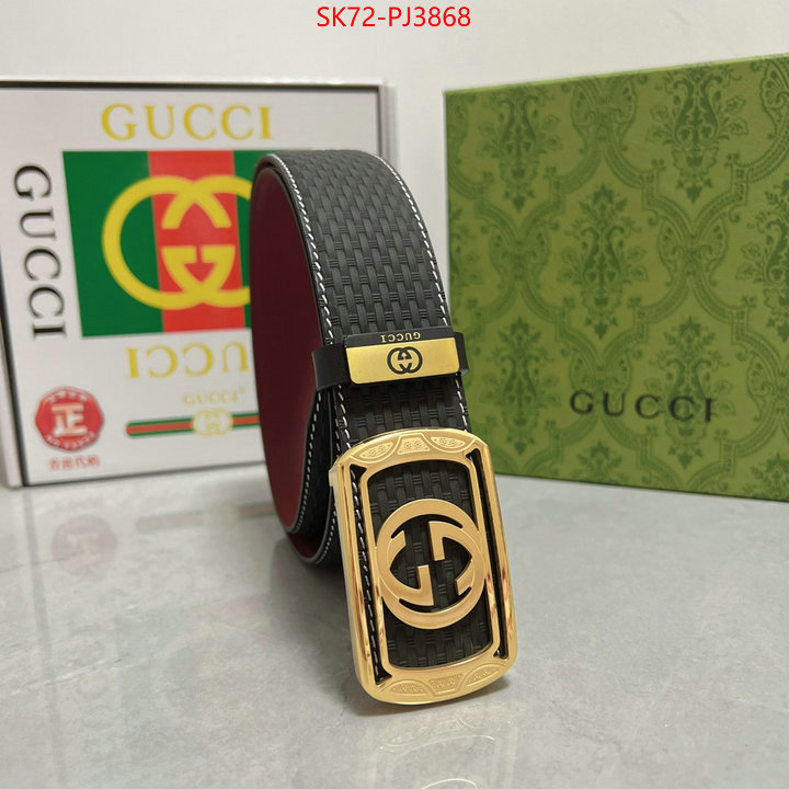 Belts-Gucci replica 1:1 high quality ID: PJ3868 $: 72USD