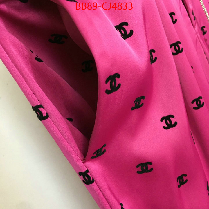 Clothing-Chanel where quality designer replica ID: CJ4833 $: 89USD