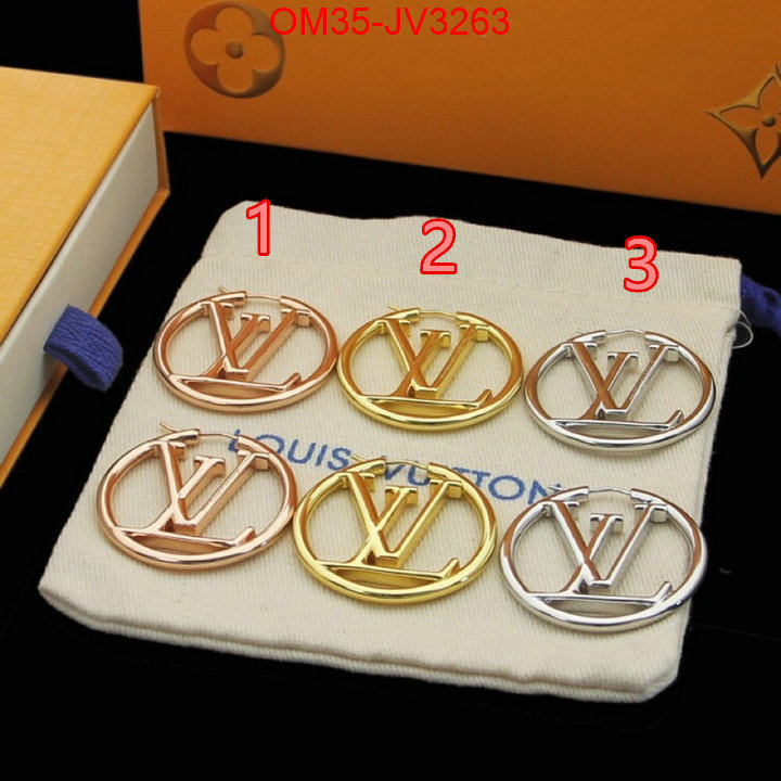 Jewelry-LV buy high-quality fake ID: JV3263 $: 35USD