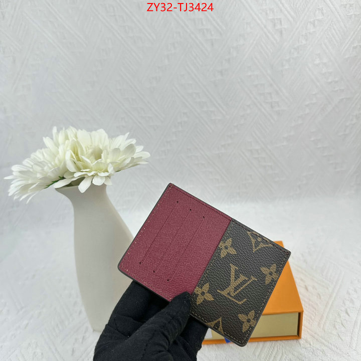 LV Bags(4A)-Wallet cheap high quality replica ID: TJ3424 $: 32USD,