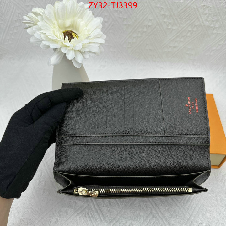 LV Bags(4A)-Wallet what's the best to buy replica ID: TJ3399 $: 32USD,