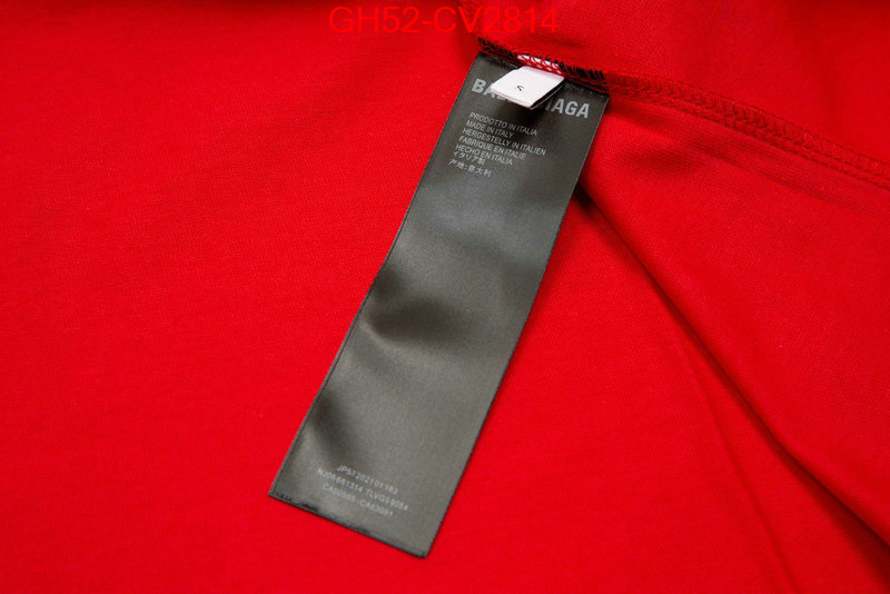 Clothing-Balenciaga wholesale ID: CV2814 $: 52USD