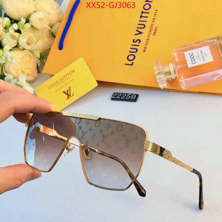 Glasses-LV replica 1:1 ID: GJ3063 $: 52USD