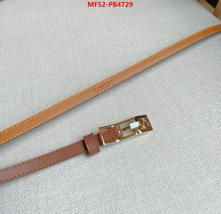 Belts-Loewe wholesale china ID: PB4729 $: 52USD