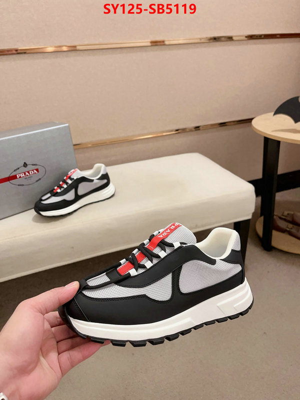 Men shoes-Prada what best replica sellers ID: SB5119 $: 125USD