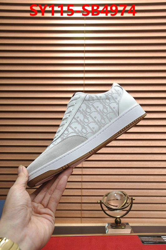 Men shoes-Dior replica aaaaa+ designer ID: SB4974 $: 115USD