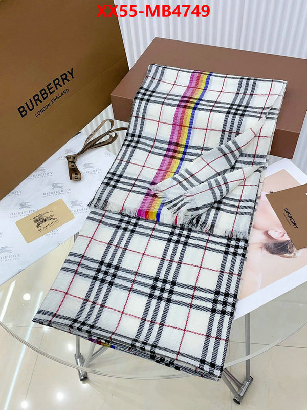 Scarf-Burberry replica aaaaa designer ID: MB4749 $: 55USD