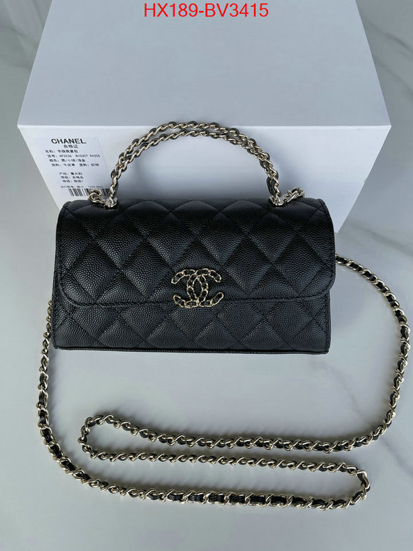 Chanel Bags(TOP)-Crossbody- replcia cheap from china ID: BV3415 $: 189USD,