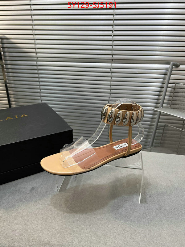 Women Shoes-ALAIA aaaaa+ replica designer ID: SJ5191 $: 129USD