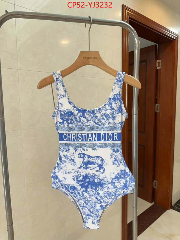 Swimsuit-Dior high quality designer ID: YJ3232 $: 52USD