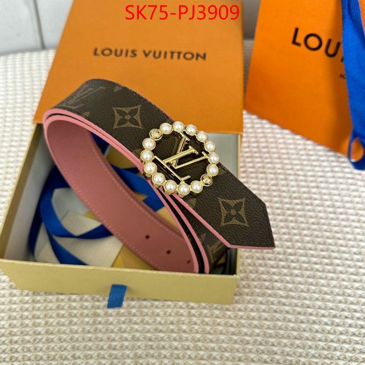 Belts-LV designer wholesale replica ID: PJ3909 $: 75USD