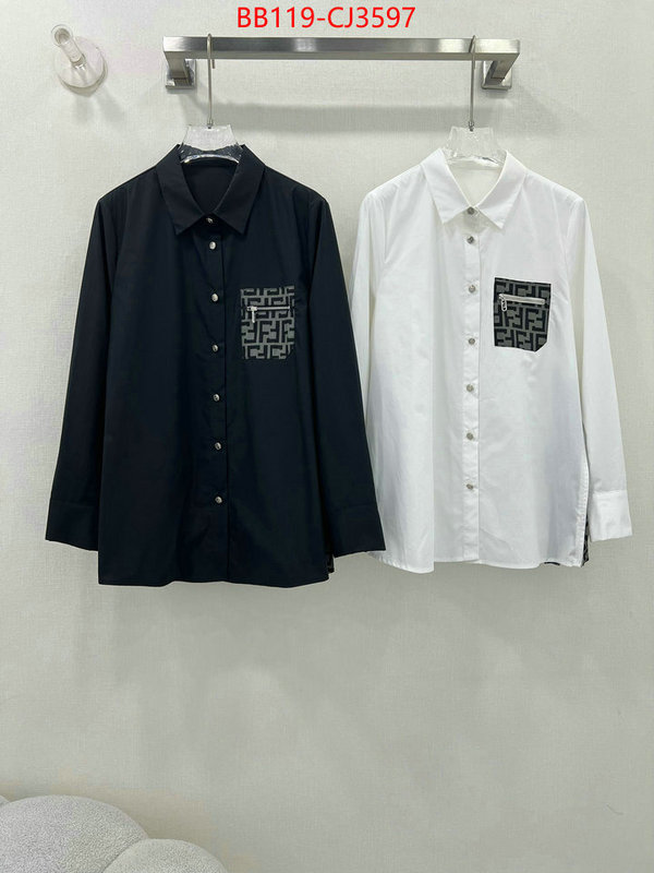 Clothing-Fendi online from china ID: CJ3597 $: 119USD