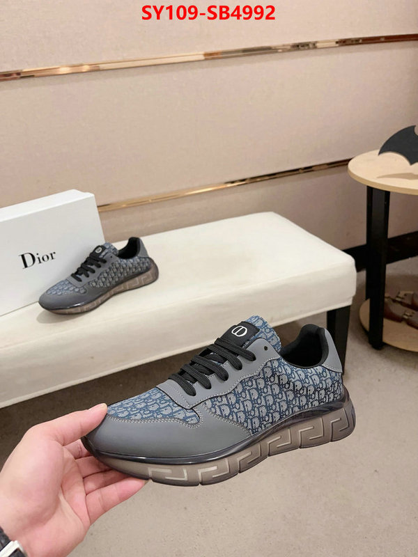 Men shoes-Dior we provide top cheap aaaaa ID: SB4992 $: 109USD