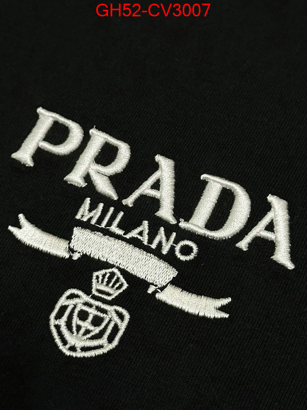 Clothing-Prada sell high quality ID: CV3007 $: 52USD