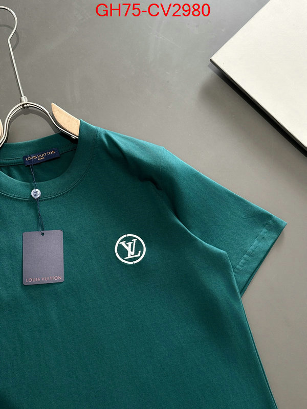 Clothing-LV shop cheap high quality 1:1 replica ID: CV2980 $: 75USD