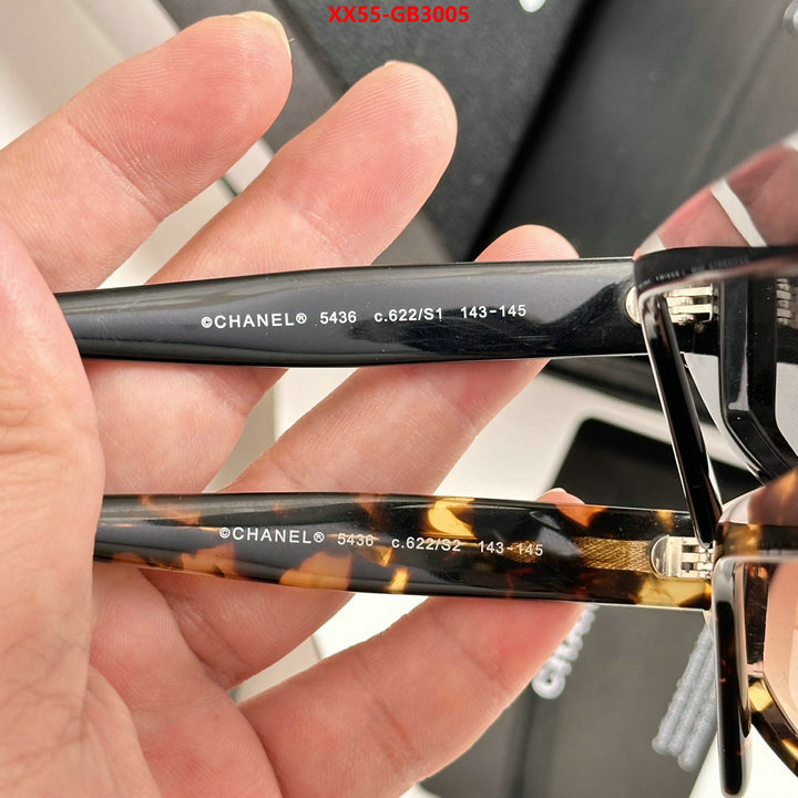 Glasses-Chanel where to buy replicas ID: GB3005 $: 55USD