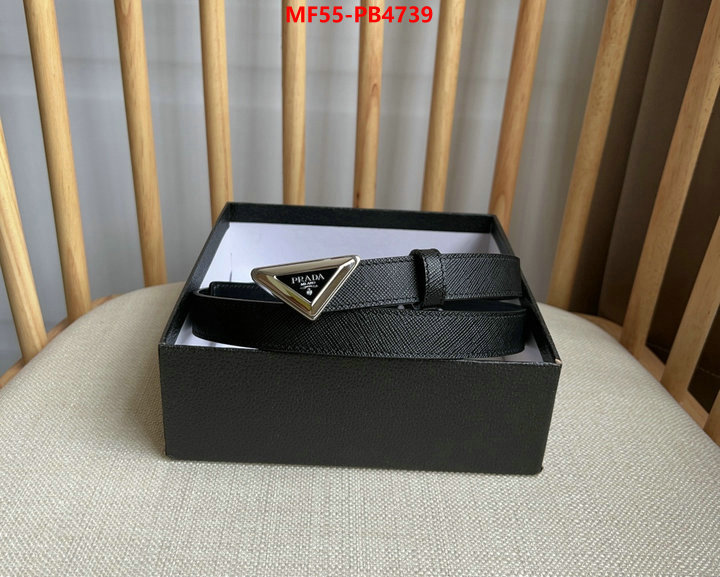 Belts-Prada 1:1 replica ID: PB4739 $: 55USD