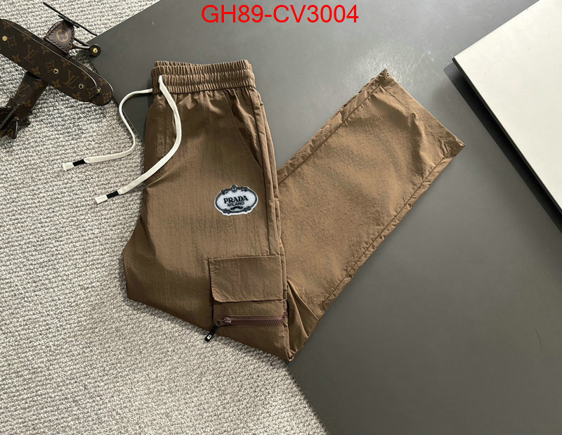 Clothing-Prada high quality designer replica ID: CV3004 $: 89USD