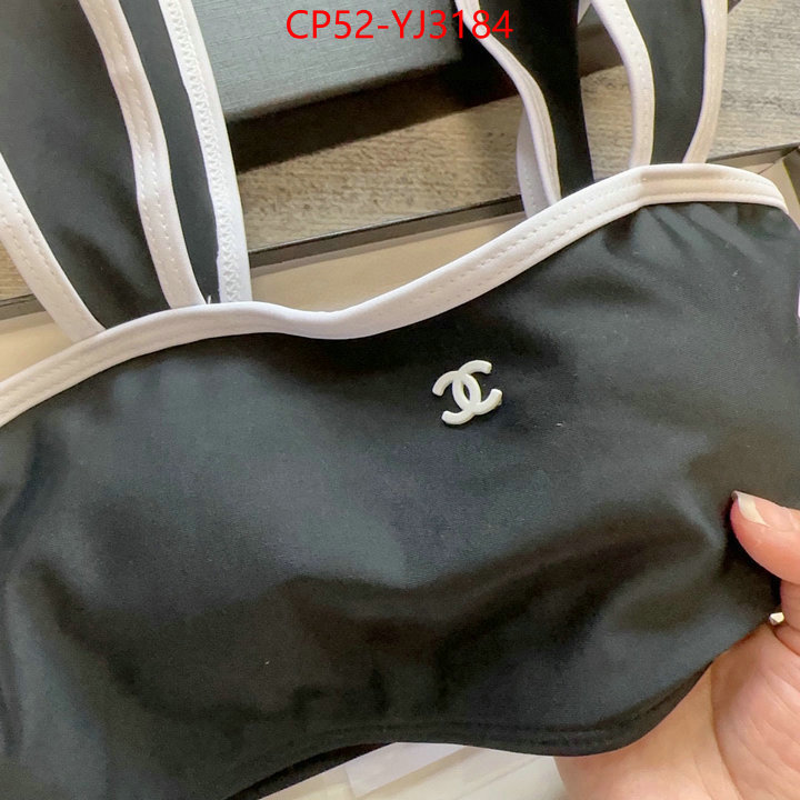 Swimsuit-Chanel 2024 replica wholesale cheap sales online ID: YJ3184 $: 52USD