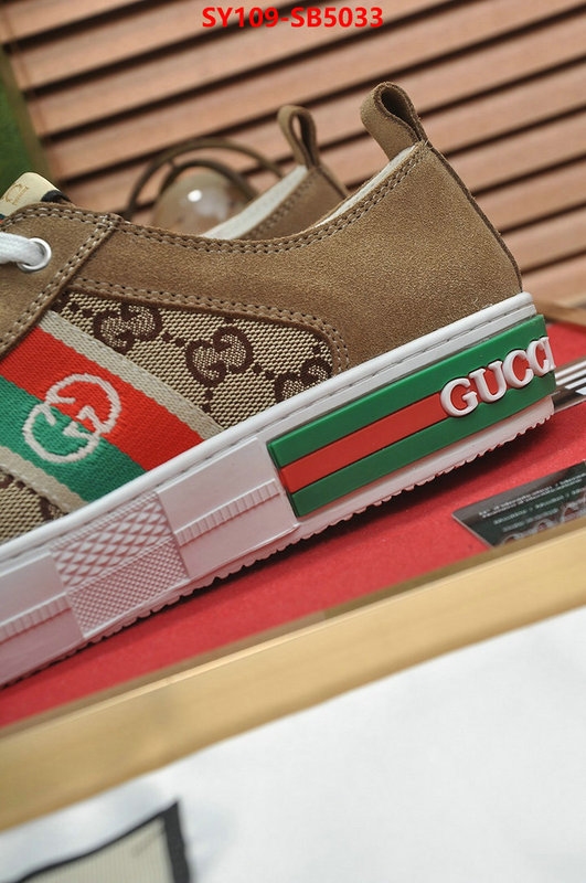 Men Shoes-Gucci fake aaaaa ID: SB5033 $: 109USD