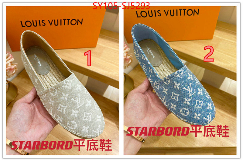 Women Shoes-LV designer 1:1 replica ID: SJ5293 $: 105USD