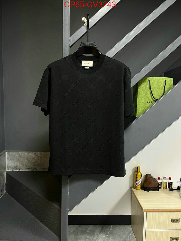 Clothing-Gucci replica wholesale ID: CV3243 $: 65USD