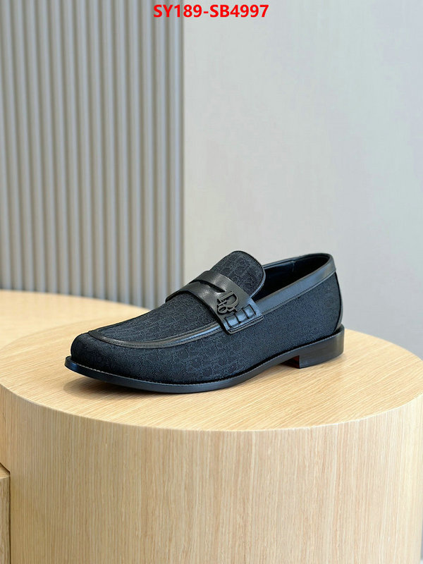 Men shoes-Dior luxury cheap replica ID: SB4997 $: 189USD