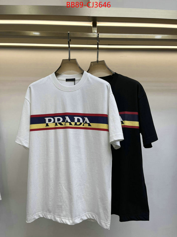 Clothing-Prada best wholesale replica ID: CJ3646 $: 89USD