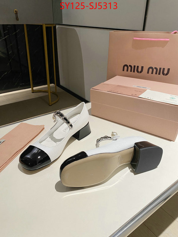 Women Shoes-Miu Miu customize the best replica ID: SJ5313 $: 125USD