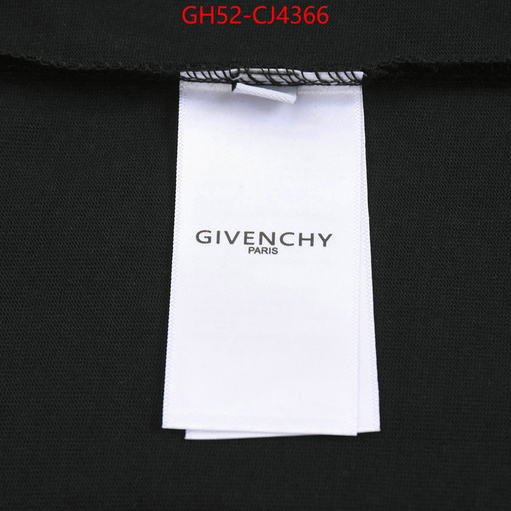 Clothing-Givenchy knockoff highest quality ID: CJ4366 $: 52USD