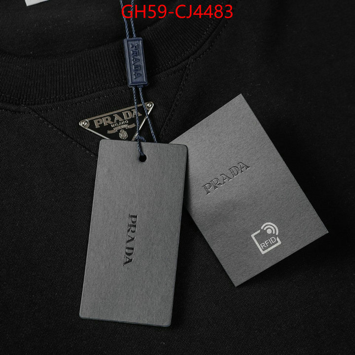 Clothing-Prada from china 2024 ID: CJ4483 $: 59USD