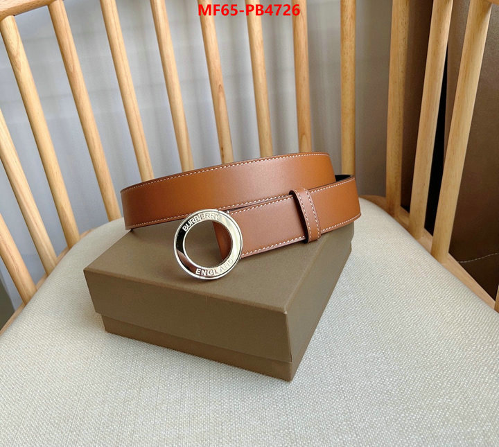 Belts-Burberry replicas ID: PB4726 $: 65USD