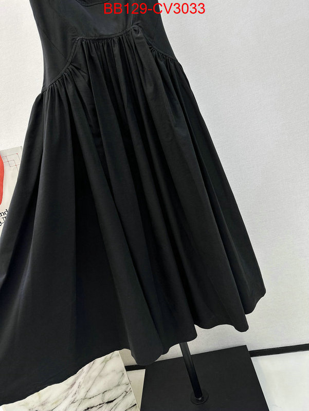 Clothing-Alexander Mcqueen where to buy fakes ID: CV3033 $: 129USD