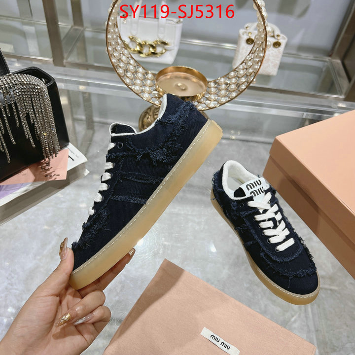 Women Shoes-Miu Miu best wholesale replica ID: SJ5316 $: 119USD