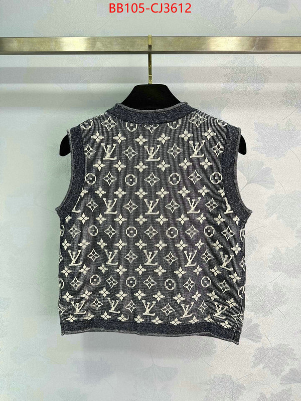 Clothing-LV top grade ID: CJ3612 $: 105USD
