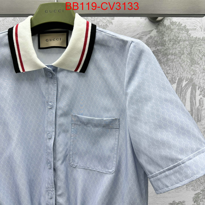 Clothing-Gucci best wholesale replica ID: CV3133 $: 119USD