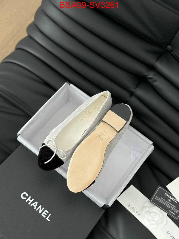 Women Shoes-Chanel copy aaaaa ID: SV3261 $: 99USD