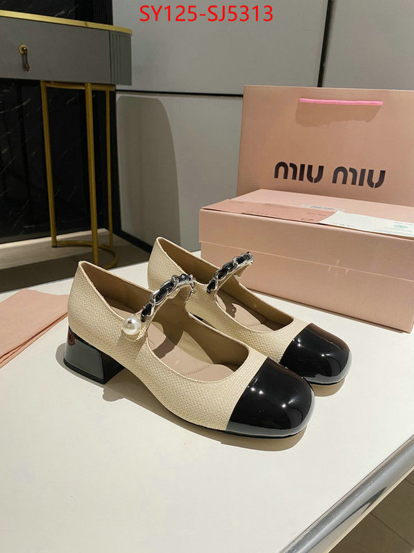 Women Shoes-Miu Miu customize the best replica ID: SJ5313 $: 125USD