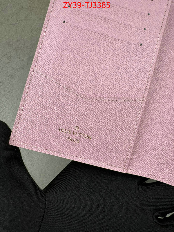 LV Bags(4A)-Wallet exclusive cheap ID: TJ3385 $: 39USD,