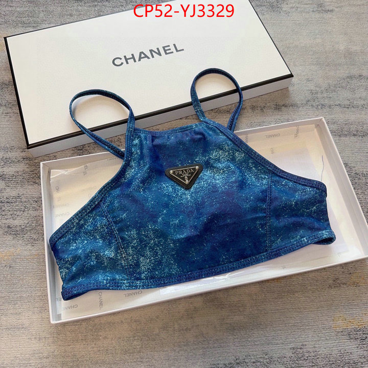 Swimsuit-Prada high-end designer ID: YJ3329 $: 52USD
