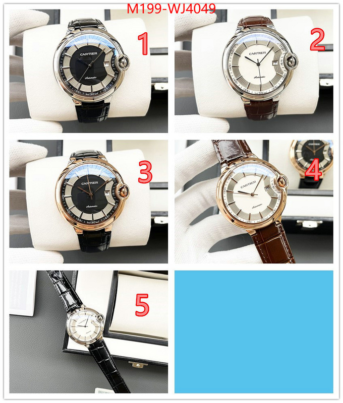 Watch(TOP)-Cartier 2024 replica ID: WJ4049 $: 199USD