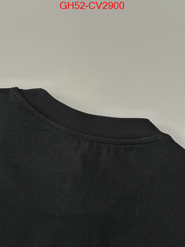 Clothing-Gucci designer replica ID: CV2900 $: 52USD