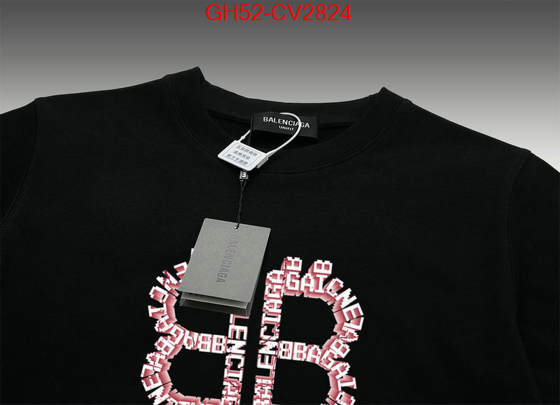 Clothing-Balenciaga from china 2024 ID: CV2824 $: 52USD