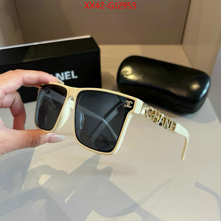 Glasses-Chanel where can you buy replica ID: GJ2953 $: 42USD