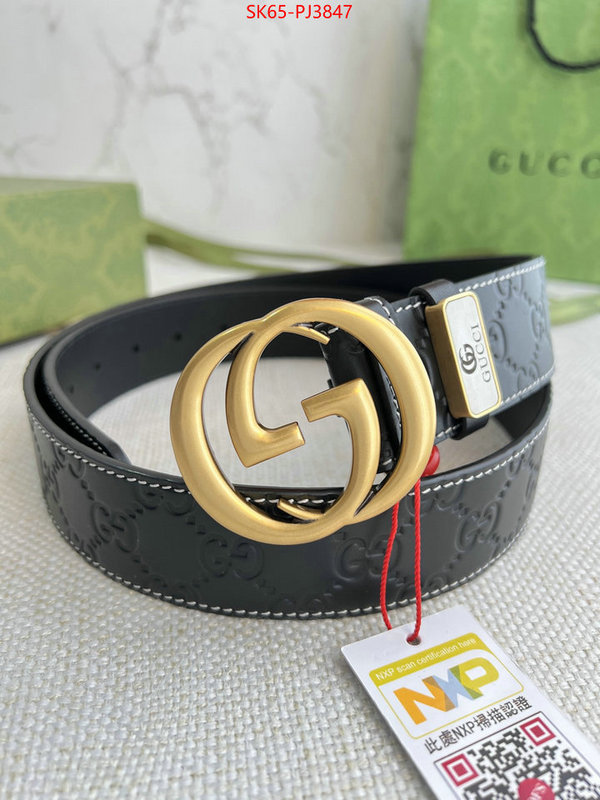 Belts-Gucci practical and versatile replica designer ID: PJ3847 $: 65USD