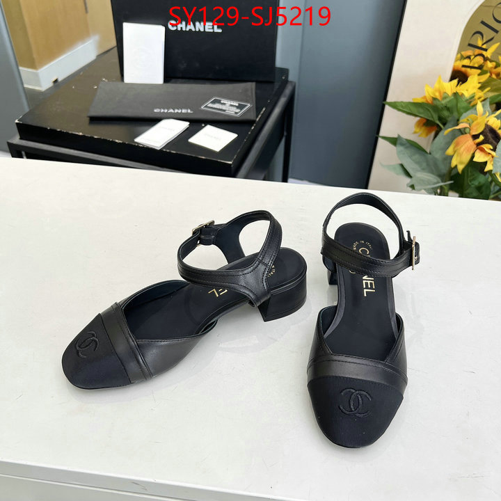 Women Shoes-Chanel what is a 1:1 replica ID: SJ5219 $: 129USD