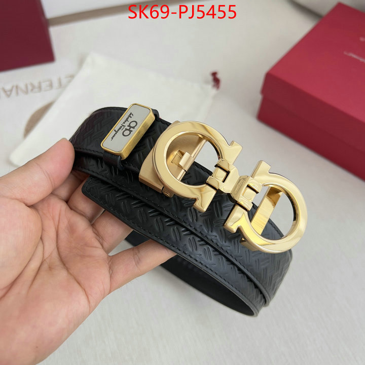 Belts-Ferragamo designer fake ID: PJ5455 $: 69USD