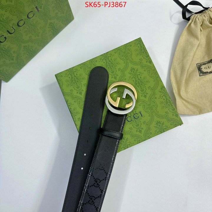 Belts-Gucci where can i buy the best quality ID: PJ3867 $: 65USD
